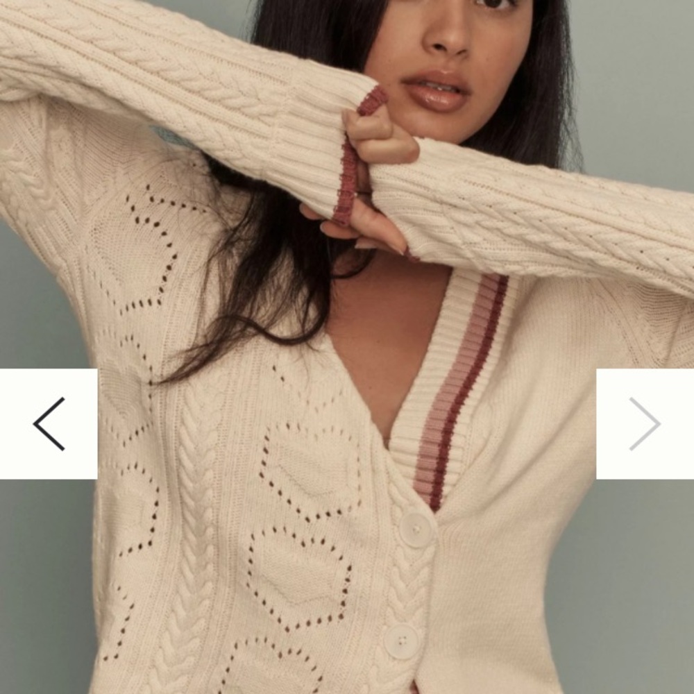 Anthropologie size large asymmetrical size large sweater excellent condition - Picture 2 of 10